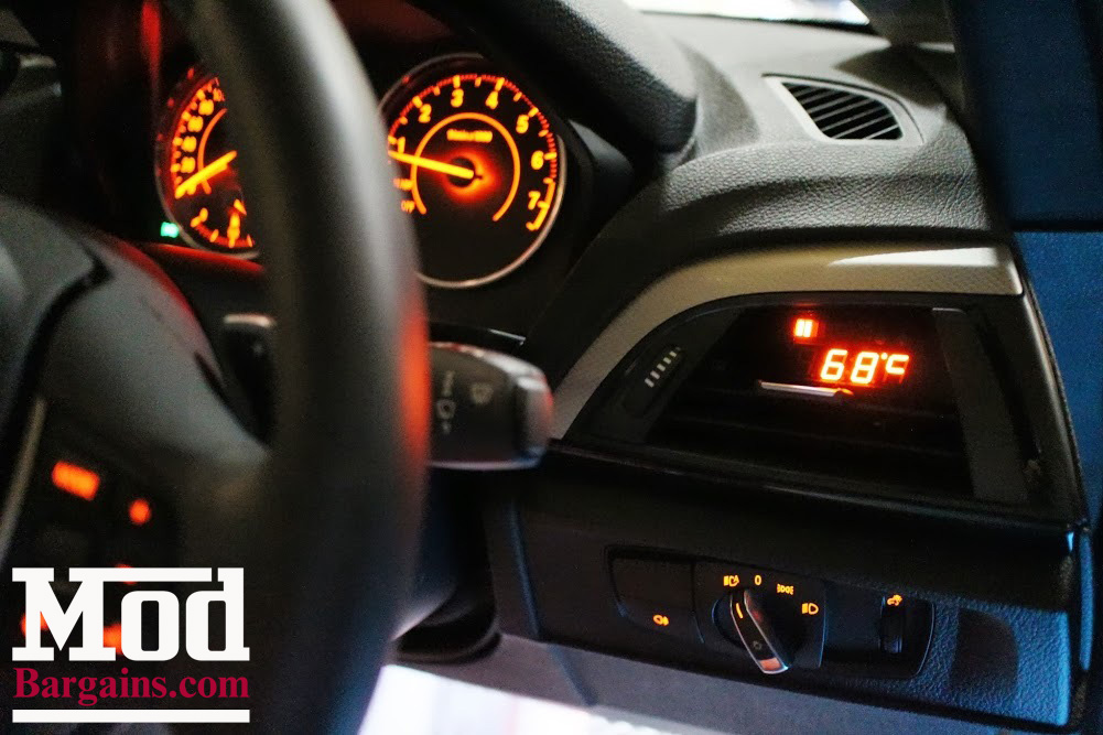 *P3 Cars Integrated Vent Gauges for 2015+ BMW 2 Series/M2 [F22/F87]